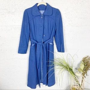 Blue Trench coat